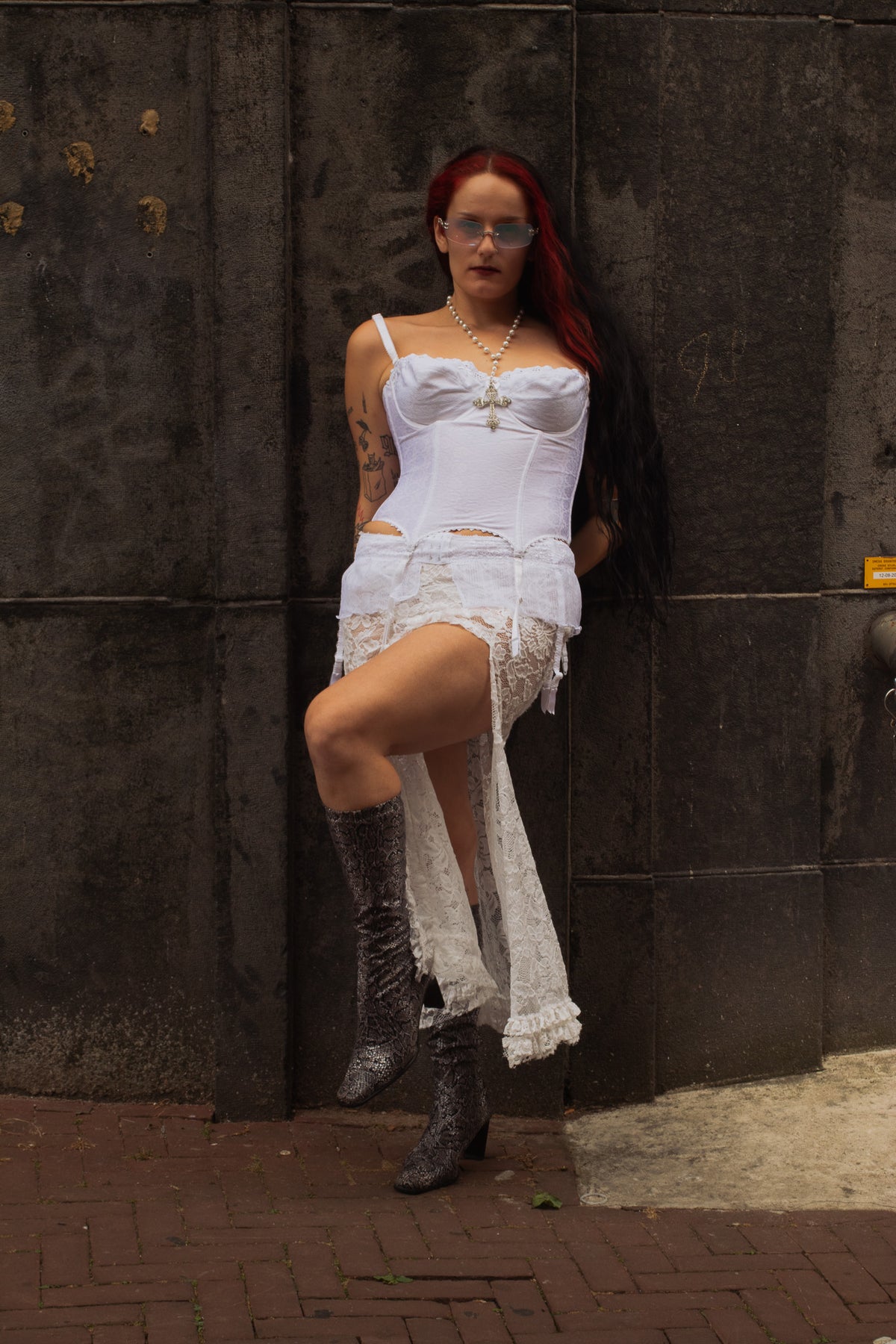 soft rage - upcycled set