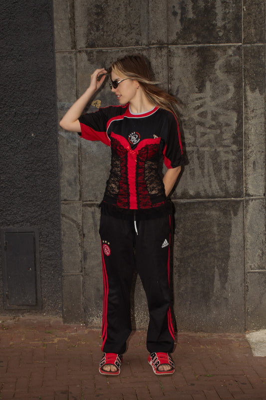 ajax amsterdam babe - upcycled jersey set